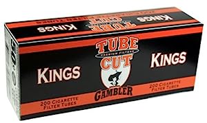 Tube Cut Gambler Regular - Kings - Cigarette Tubes