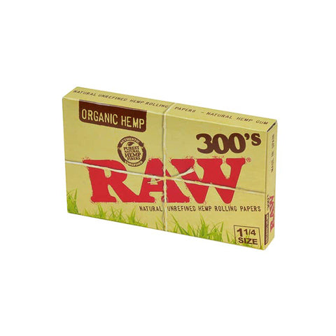 RAW 1 1/4 300's Rolling Papers