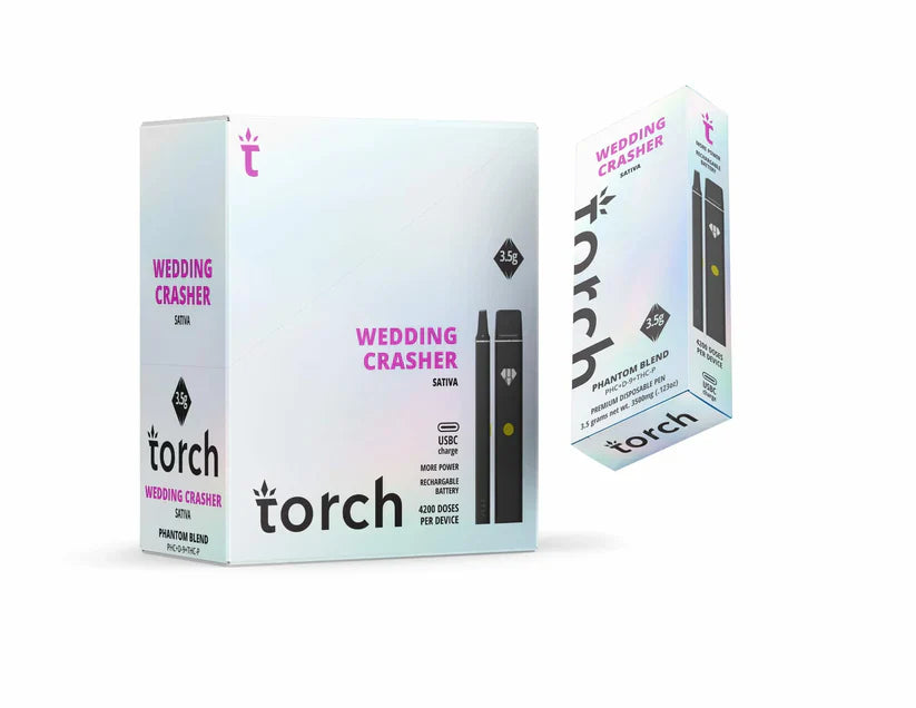 Torch Hemp Phantom Blend PHC + D9 + THCP 3.5g Disposable - Delta Disposable