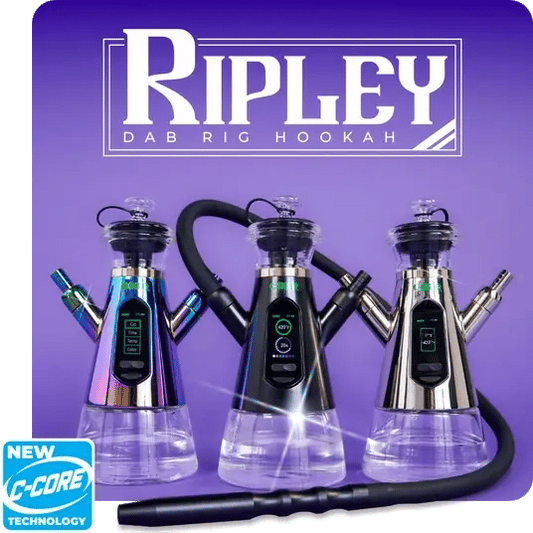Ooze Ripley Dab Rig Hookah Vaporizer