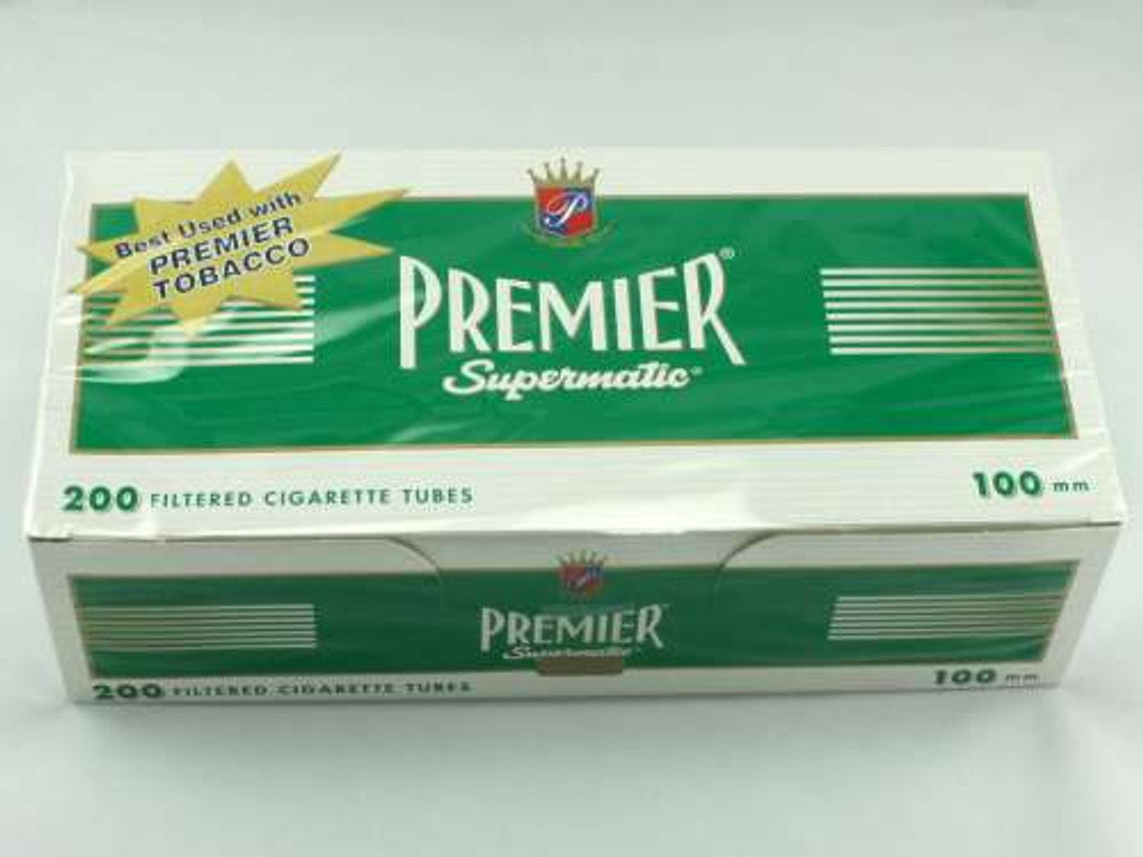 Premier Menthol - 100's - Cigarette Tubes