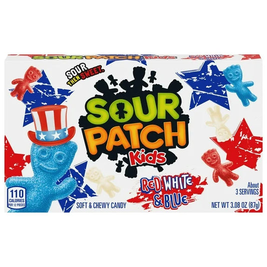 Sour Patch Kids | Red White & Blue