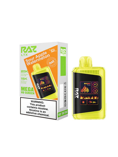 Raz LTX | 25,000 Puffs | Nicotine Disposable