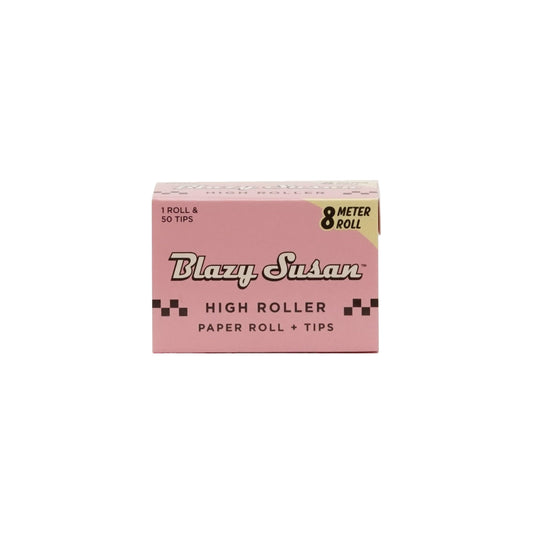Blazy Susan High Roller Rolling Paper Roll + Tips