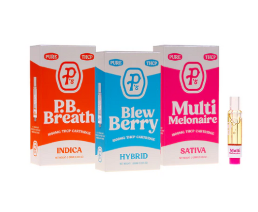 Pushin P's - 1 Gram Pure THC-P Delta Cartridge