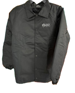 Maniak Clothing | Black Jacket Reflective Logo