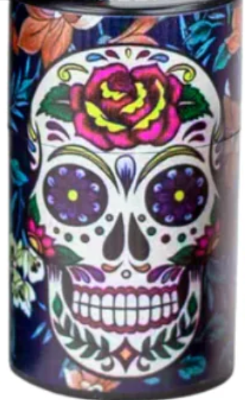 Sugar Skull Stash Jars