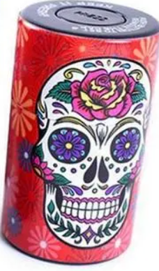 Sugar Skull Stash Jars
