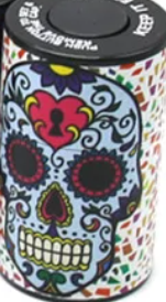 Sugar Skull Stash Jars