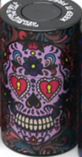 Sugar Skull Stash Jars