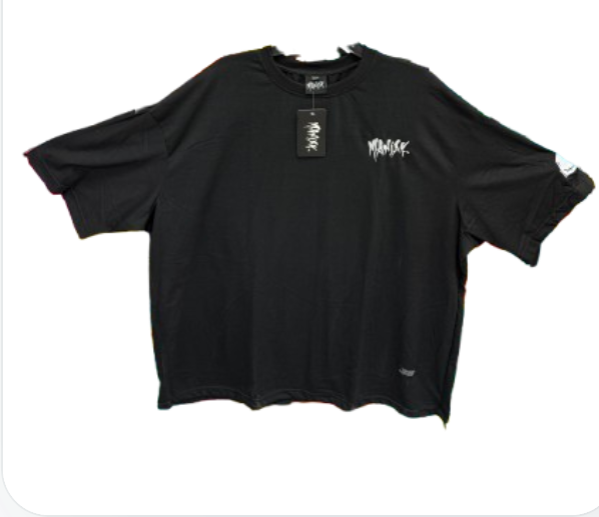 Maniak Clothing | Rug T Shirt Black