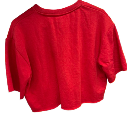 Maniak Clothing | Cut Off Sweater Red