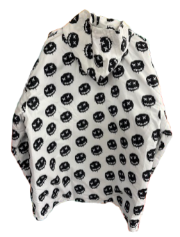 Maniak clothing | Face Print Jacket White