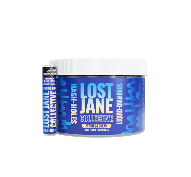 Lost Jane THC-A Liquid-Diamonds Hash-Hole Preroll