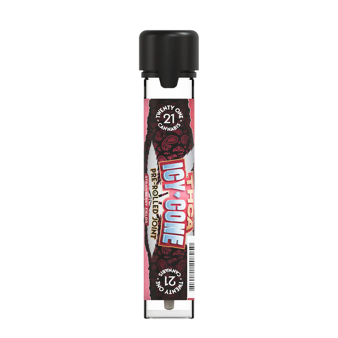 Twenty One Cannabis THCa Icy Cone - 2g; 2 piece Delta Flower/Pre-Roll