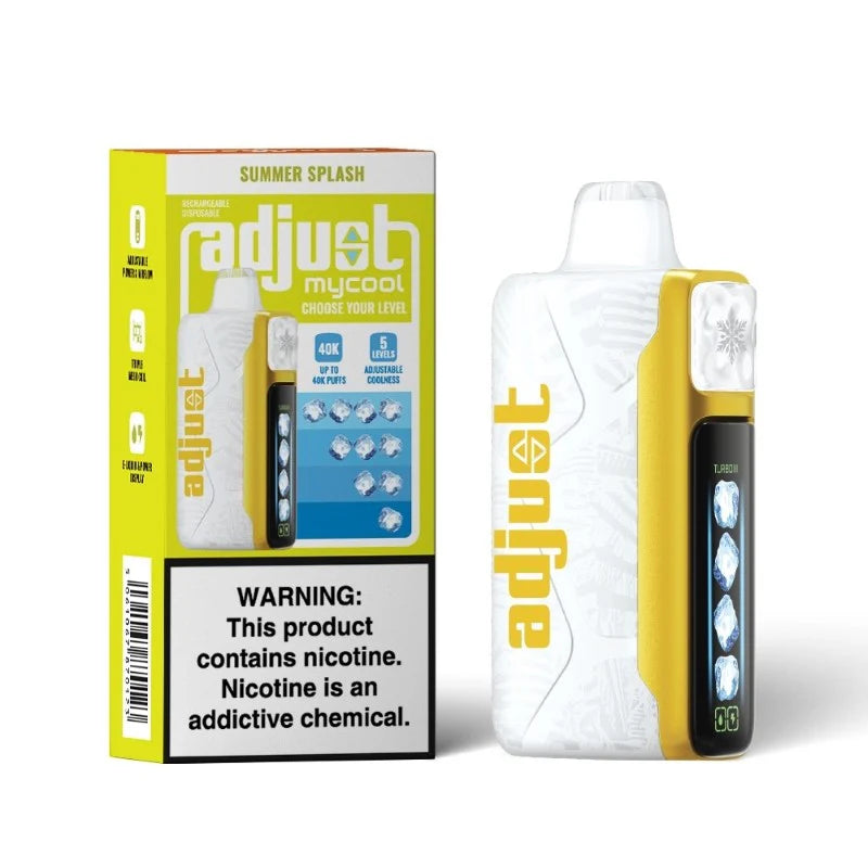Adjust Mycool | 40,000 Puffs | Diposable Nicotine