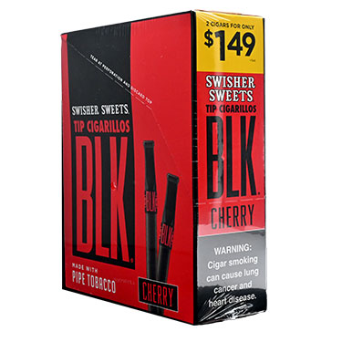 BLK 2pk Pipe Tip Tobacco Cigarillos
