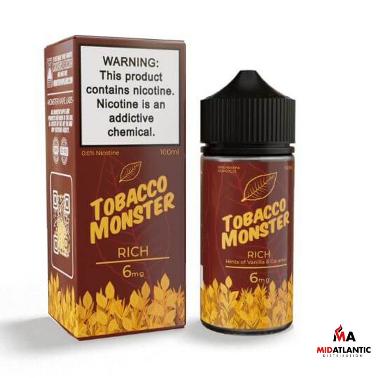 Tobacco Monster 100ML E-Juice