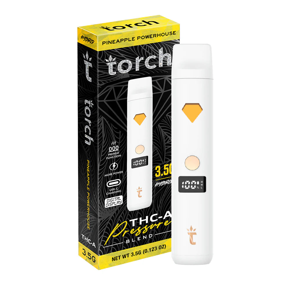 Torch Pressure | THC-A | 3.5G w/Screen Dispo