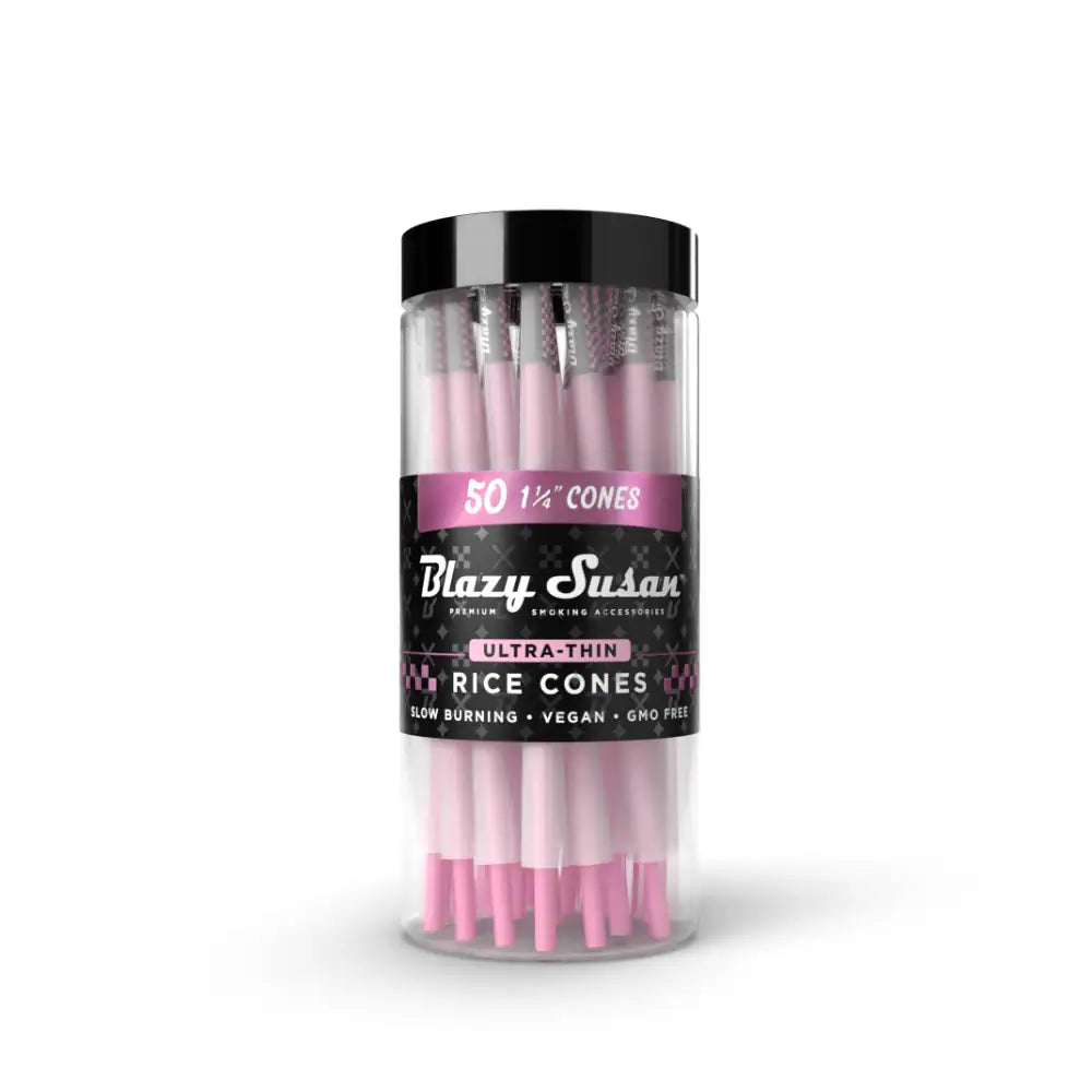 Blazy Susan Ultra Thin Rice paper Cones 50pk