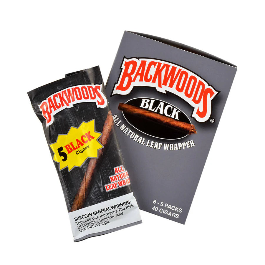 Backwoods - Tobacco Leaf Cigars - 5pk