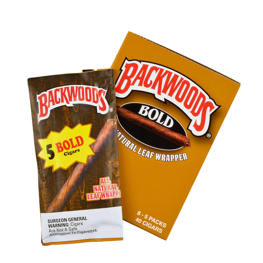 Backwoods - Tobacco Leaf Cigars - 5pk
