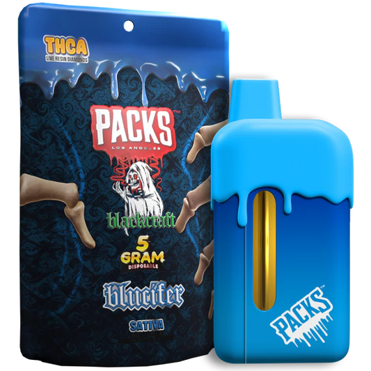 Packwoods x Blackcraft | 5 Gram THC-A Delta Disposables