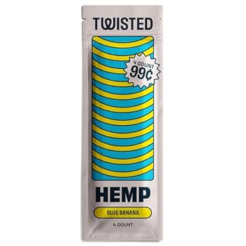 Twisted Hemp Wraps | 4Pk