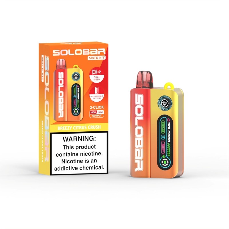 SoloBar Mate KIT | 35,000 Puffs | Nicotine Disposable