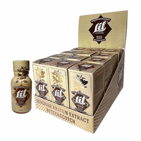 LIT Culture - Butterscotch Kratom Extract Shot