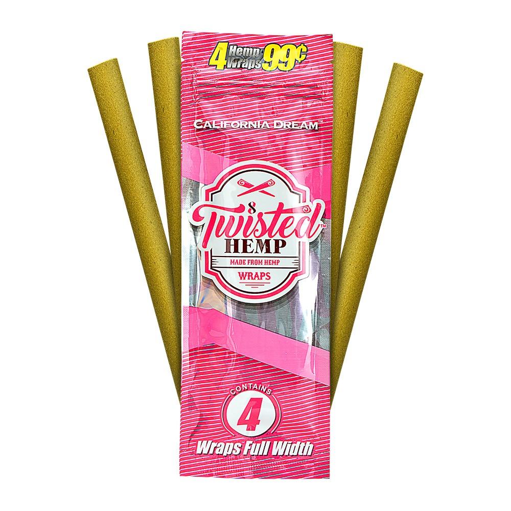 Twisted Hemp Wraps 4Pk