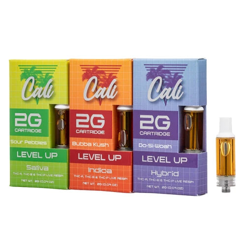Cali Extrax - 2G Thc-A Level up Delta Cartridges