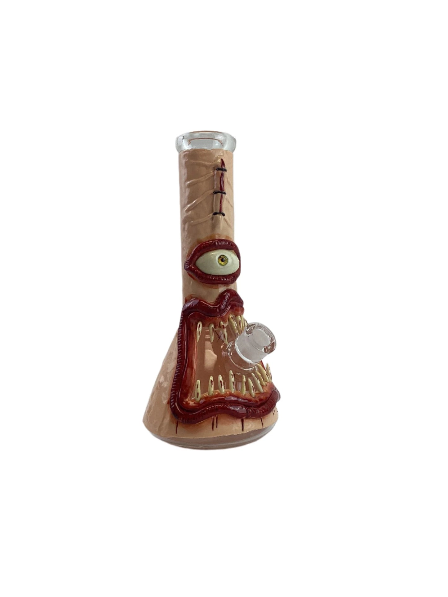 12" 3D Monster Design Beaker | Glass Waterpipe