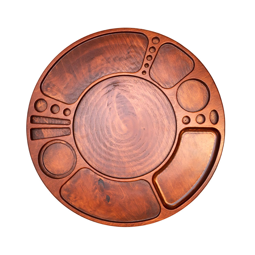 Blazy Susan Spinning Rolling Tray