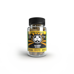 Club 13: Extra Strength Horn Blend - Kratom Capsules