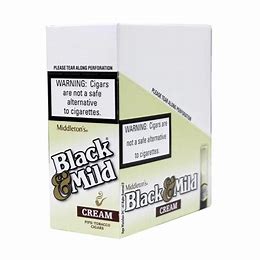 Black & Mild 5 Pack - Plastic Tip Tobacco Product