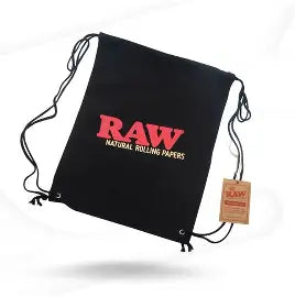 Raw Drawstring Bag