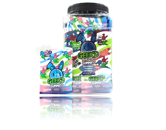 Geek'd Extracts | THC-P Gummies (525mg/Bag)
