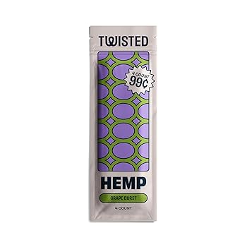 Twisted Hemp Wraps | 4Pk
