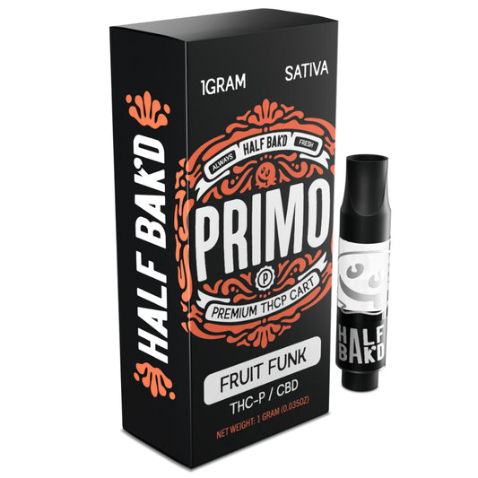 Half Bak'd Primo | 1 Gram THCP&CBD | Delta Cartridges