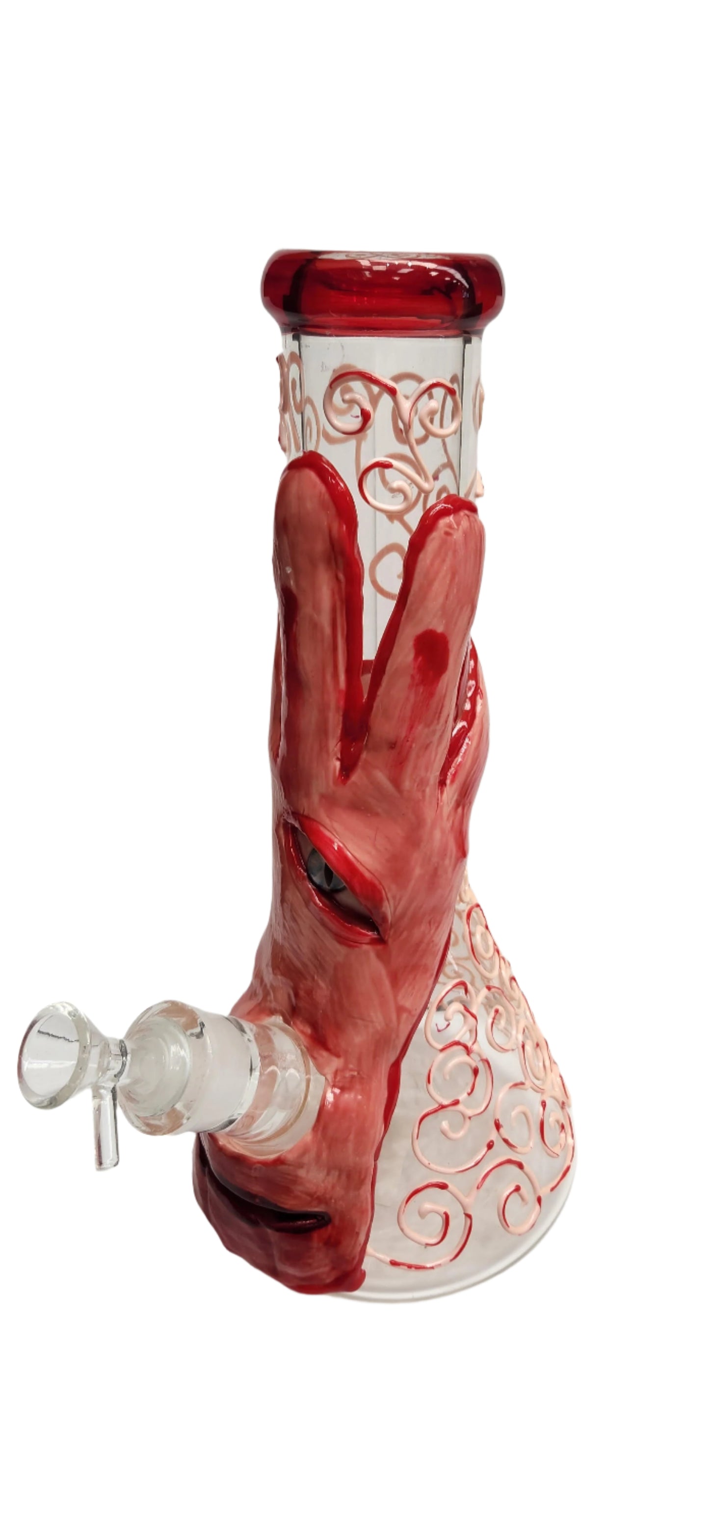 12" 3D Monster Design Beaker | Glass Waterpipe