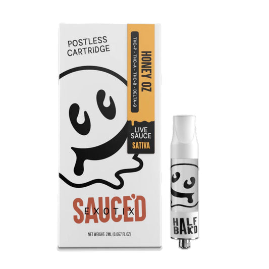 Half Bak'd Sauce'd Exotic | 2g Live Resin | Delta Cartridges