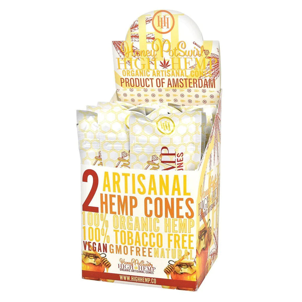 High Hemp Artisanal Hemp Cones - 2 Pack