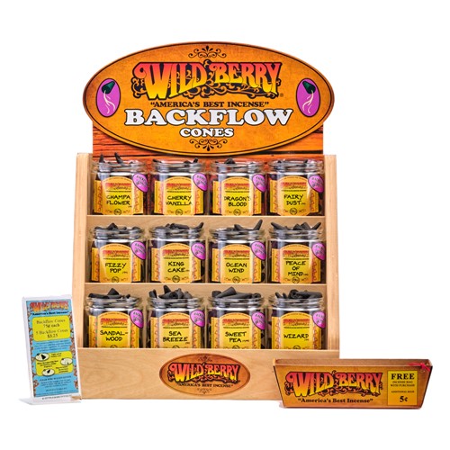 Wild Berry Incense Back Flow Cones