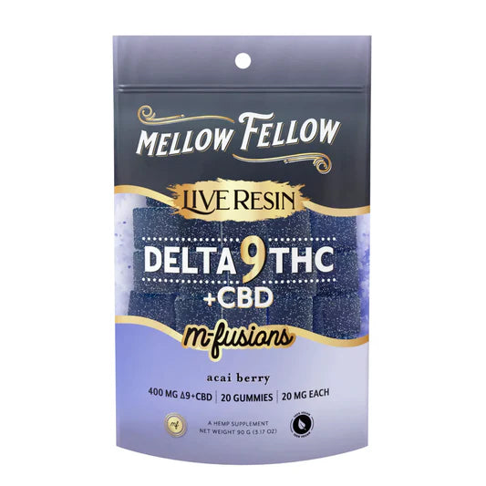 Mellow Fellow | M-Fusions 400mg Delta 9 + CBD 20 Pack