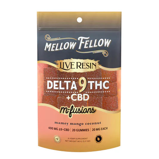Mellow Fellow | M-Fusions 400mg Delta 9 + CBD 20 Pack