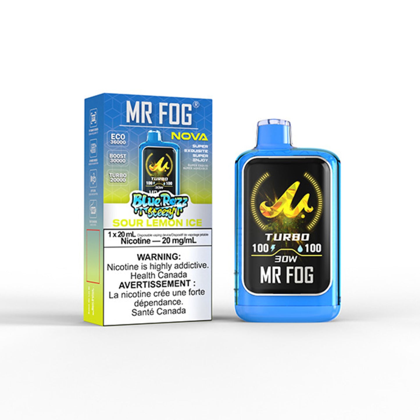 Mr. Fog Nova | 36,000 Puffs | Nicotine Disposable