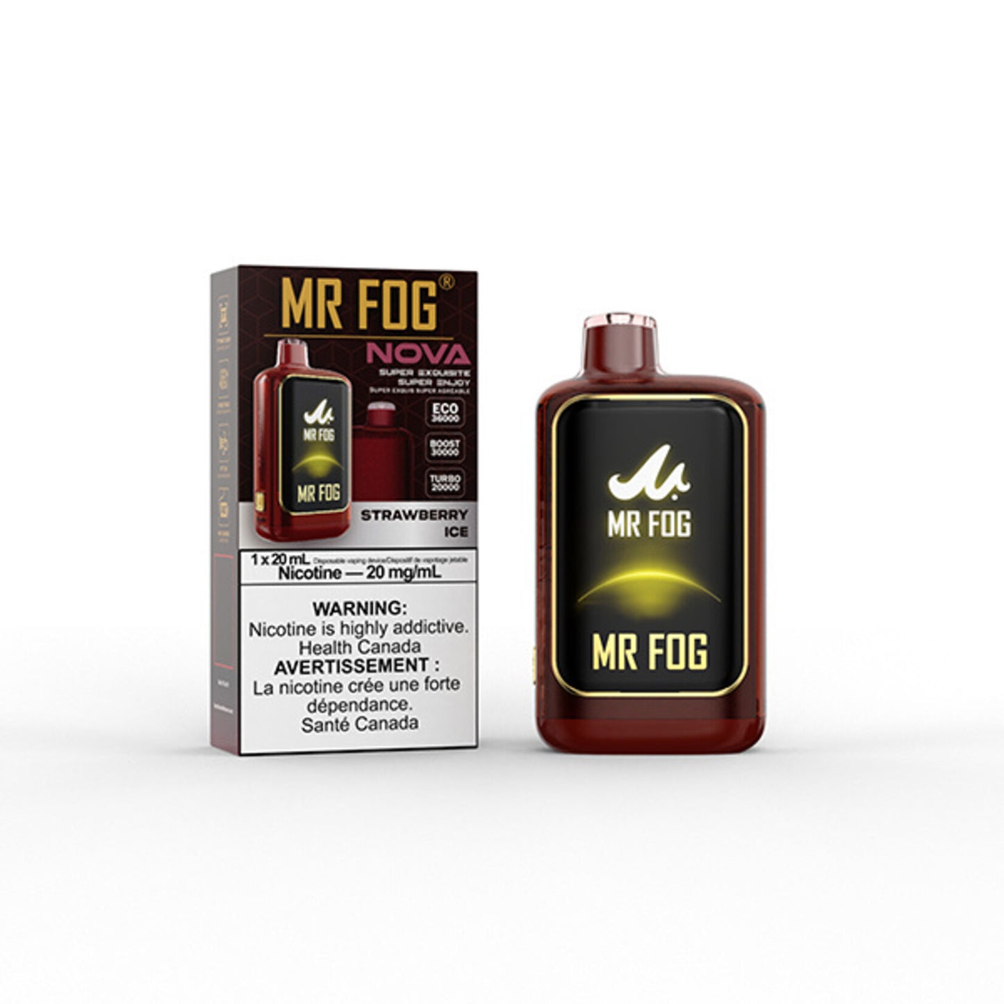 Mr. Fog Nova | 36,000 Puffs | Nicotine Disposable