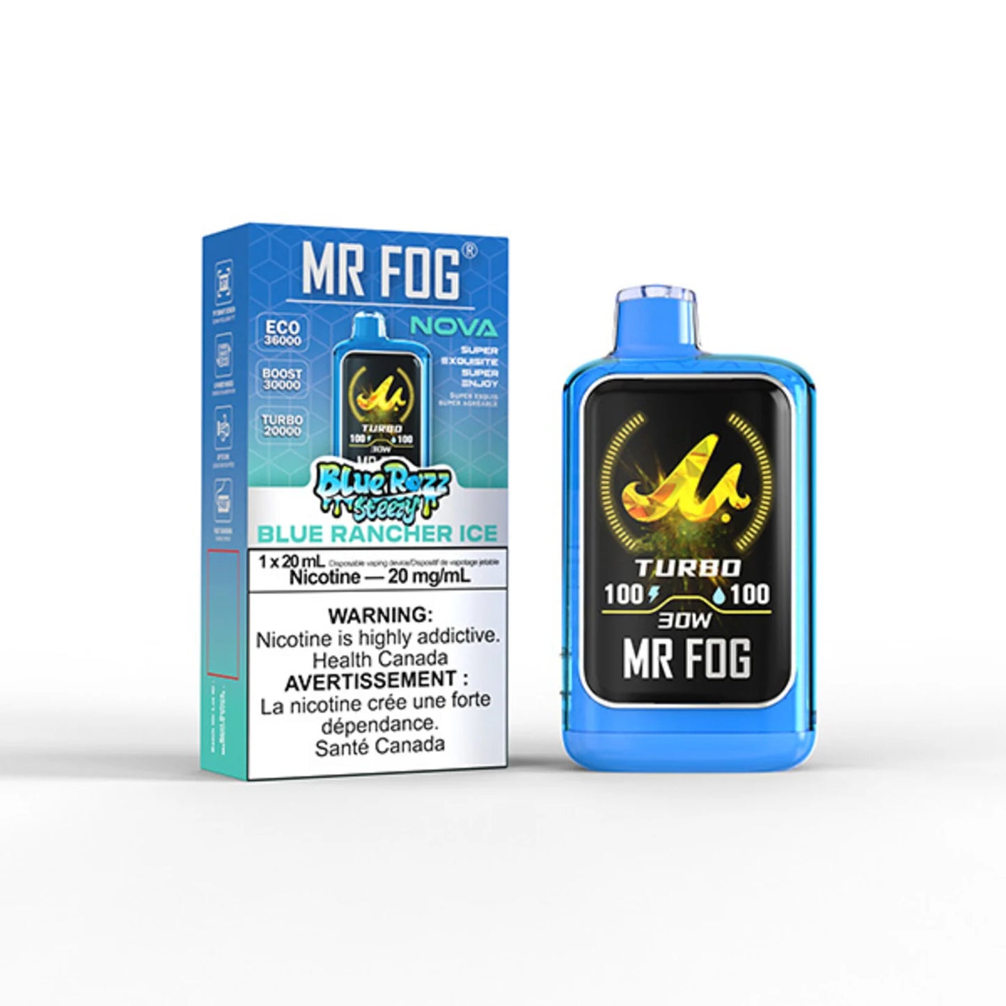 Mr. Fog Nova | 36,000 Puffs | Nicotine Disposable