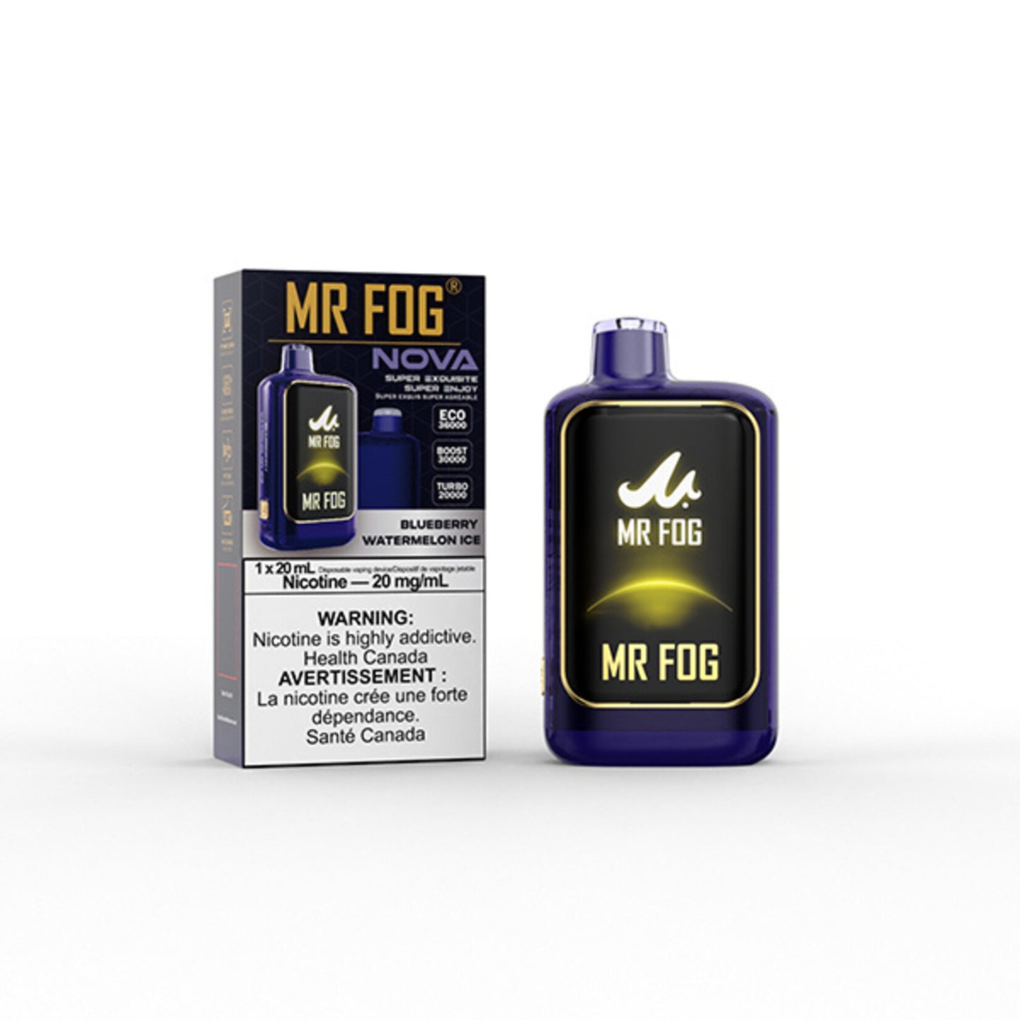 Mr. Fog Nova | 36,000 Puffs | Nicotine Disposable